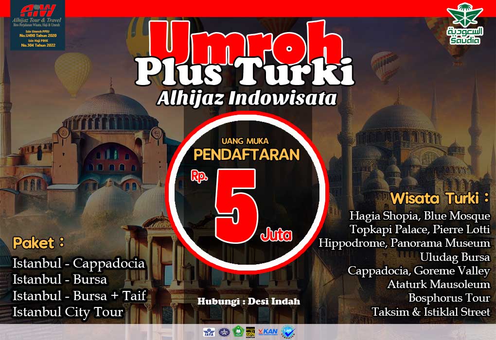 Umroh Plus Turki